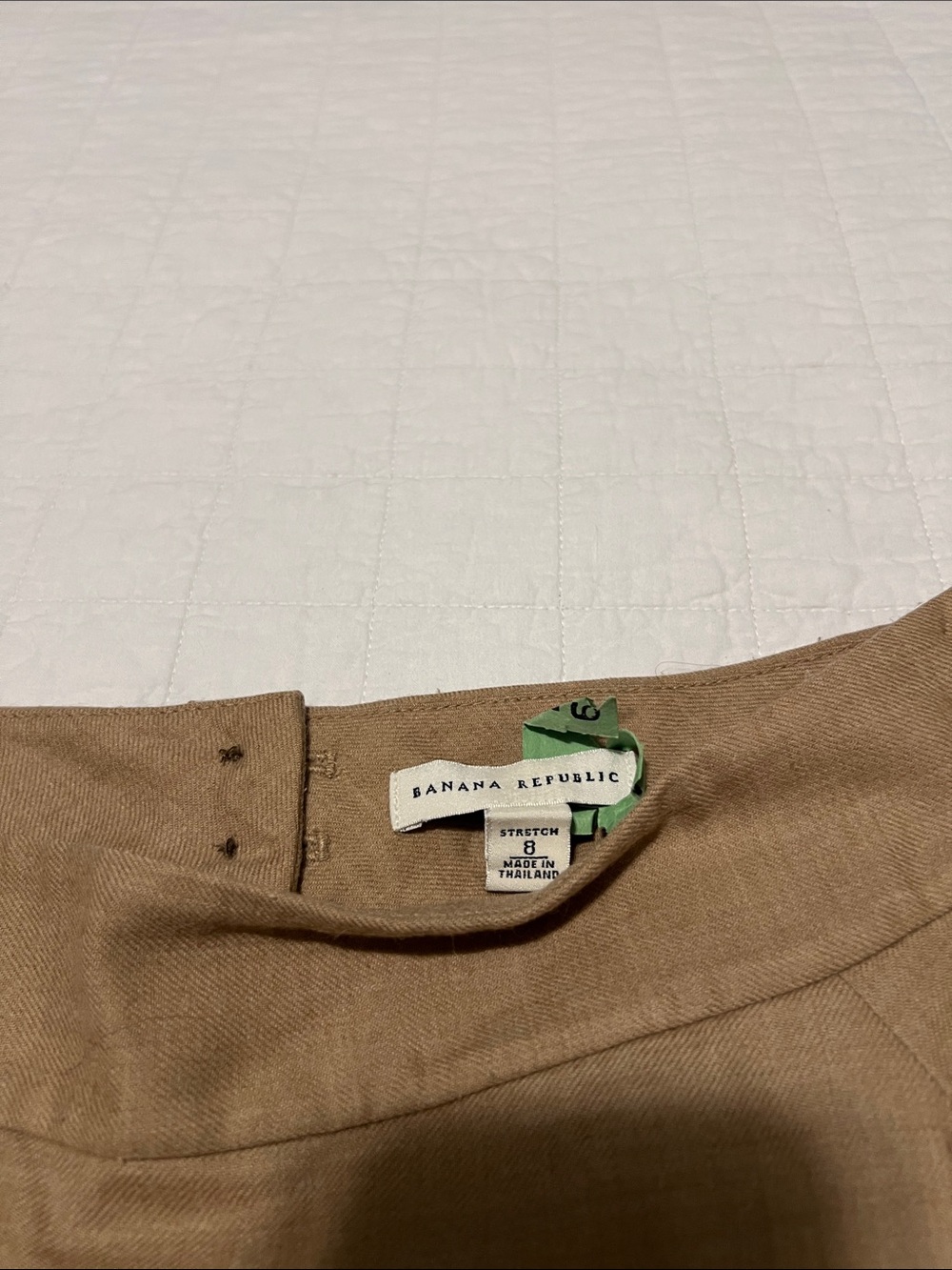 Banana Republic A-Line Skirt in Light Brown